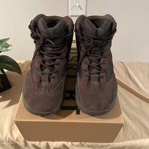 Men's Brown High-Top Sneakers